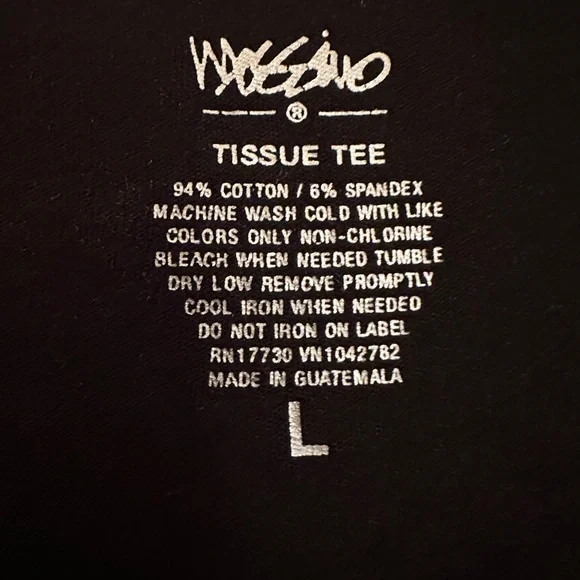 Mossimo Supply Co. Classic Black Long Sleeve Tee - Picture 2 of 3